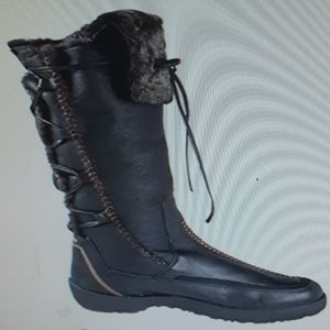 Blondo Leather & Shearling Snowtrail Winter Boots